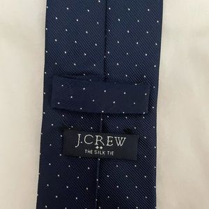 J crew navy blue tie
